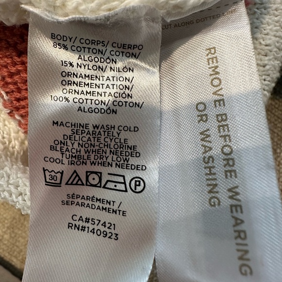 Beautiful LOFT Lou & Grey Star Sweater - Size XS - Picture 6 of 6